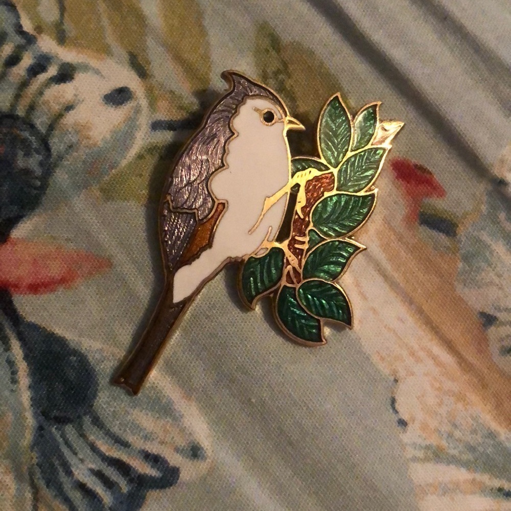 Bird brooch